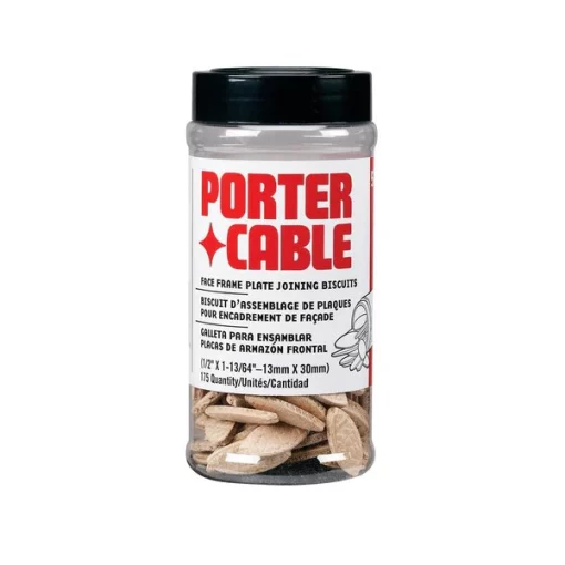 Black & Decker Tube of 175 Face Frame Biscuits, 175PK 1 Tube of 175 Face Frame Biscuits, 175PK