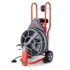 Ridgid 5/8" (16 mm) Open Cage Drum Machine with 5/8" x 100' (16 mm x 30.5 m) IW Solid Core Cable; 2", 3",