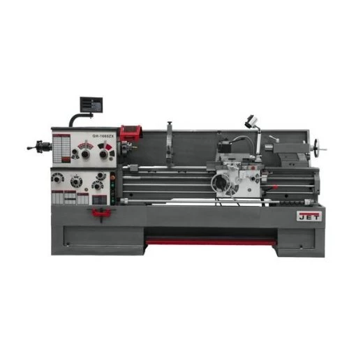 Jet Tools GH-1660ZX With ACU-RITE 203 DRO With Taper Attachment and Collet Closer 1 GH-1660ZX With ACU-RITE 203 DRO With Taper Attachment and Collet Closer