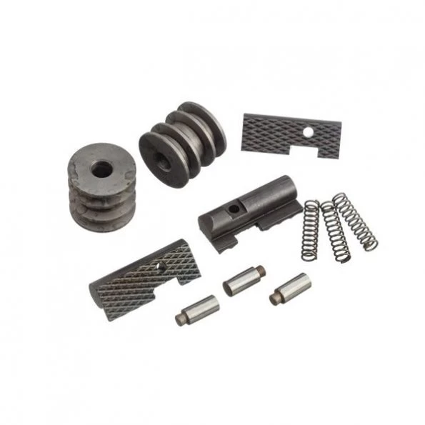 Ridgid Jaw Insert and Roll Set for PE-Coated Pipe 1 Jaw Insert and Roll Set for PE-Coated Pipe