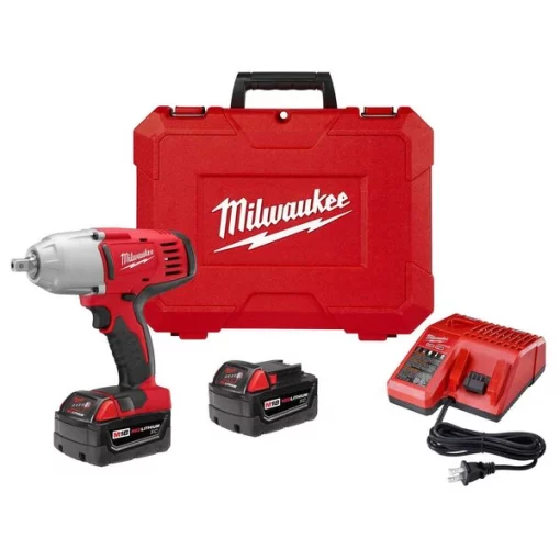 Milwaukee M18 1/2" High-Torque Impact Wrench with Pin Detent Kit 1 M18 1/2" High-Torque Impact Wrench with Pin Detent Kit
