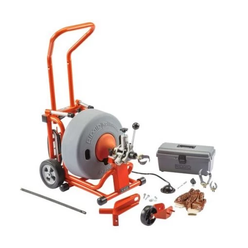 Machine with 5/8" (16 mm) Pigtail & Standard Accessories