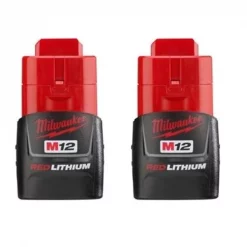 Milwaukee M12 12-Volt Lithium-Ion Compact Battery Pack 1.5Ah