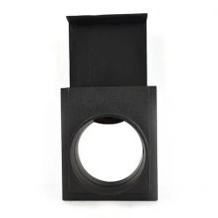 Big Horn 4-Inch Plastic Quick Coupling / Disconnect Blast Gate for Vacuum/Dust Collector