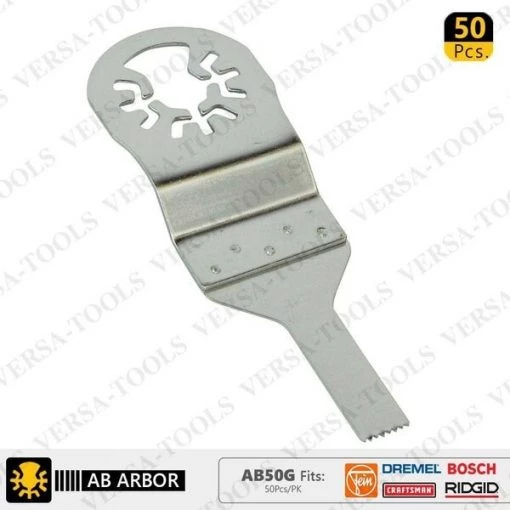 10mm Stainless Steel Multi-Tool Saw Blades, PK 50