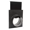 Big Horn 4-Inch ABS Plastic Quick Coupling / Disconnect Blast Gate for Vacuum/Dust Collector