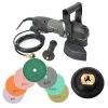 Hardin VSP5 5 Inch Var Speed Polisher and 8 pc 5 Inch Diamond Polishing Pad Set