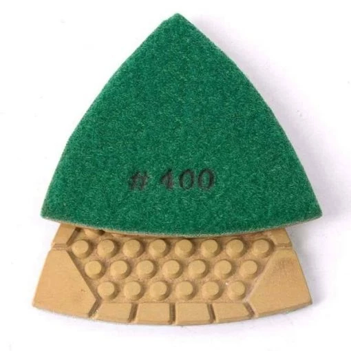 400 Grit Diamond Triangular Dry Pad