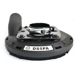 Hardin 5-Inch Universal Dust Extracting Surface Grinding Shroud with 1.6-Inch ID