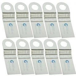 30mm Stainless Steel Multi-Tool Saw Blades Fits Fein Supercut Oscillating Tools, PK 10