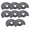 Versa Tool 80mm HSS Semi-Circular Multi-Tool Saw Blades, 9mm Offset Mount, PK 10