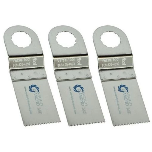 Versa Tool 30mm Stainless Steel Multi-Tool Saw, Fits Fein Supercut Oscillating Tools, PK 3 1 30mm Stainless Steel Multi-Tool Saw, Fits Fein Supercut Oscillating Tools, PK 3