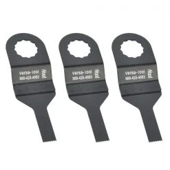 Versa Tool 10mm Stainless Steel Multi-Tool Saw, Fits Fein Supercut Oscillating Tools, PK 3