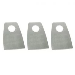52mm Flat Cut Stainless Steel Scraper Fits Fein Supercut Oscillating Tools, PK 3