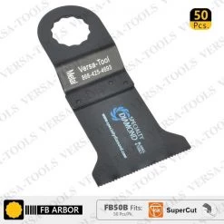 45mm Bi-Metal Multi-Tool Saw Blades, Fits Fein Supercut Oscillating Tools, PK 50