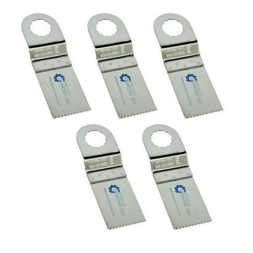 30mm Stainless Steel Multi-Tool Saw Blades, Fits Fein Supercut Oscillating Tools, PK 5