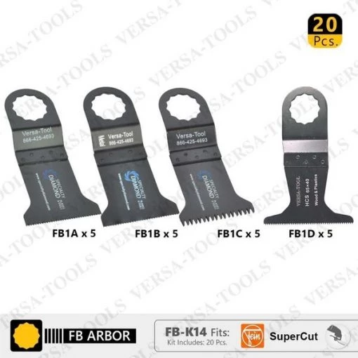 20 Pcs 45mm, 65mm Wood / Plastic Blade, Bi-Metal Blade, 45mm Japan Cut Tooth Design Blade Set