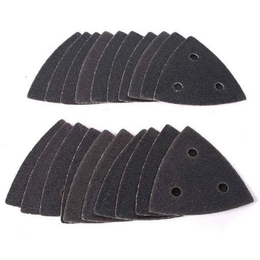 Specialty Diamond 180 Grit Hook & Loop Triangular Sand Paper, PK 20 1 180 Grit Hook & Loop Triangular Sand Paper, PK 20