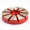 Specialty Diamond 3 Inch Metal Bond Diamond Concrete Floor Grinding Disc with 10 Diamond Segments - 30 Grit