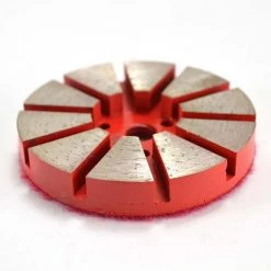 Specialty Diamond 3 Inch Metal Bond Diamond Concrete Floor Grinding Disc with 10 Diamond Segments - 30 Grit