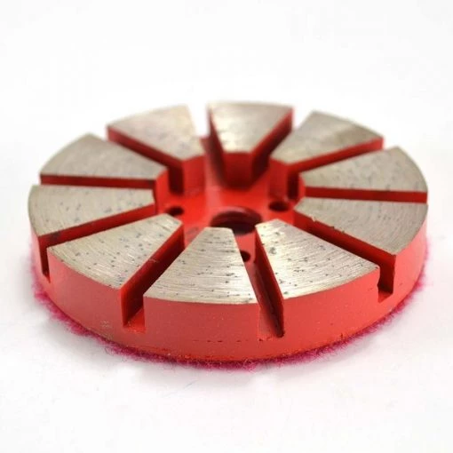 3 Inch Metal Bond Diamond Concrete Floor Grinding Disc with 10 Diamond Segments – 30 Grit
