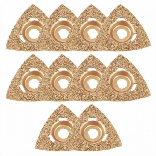 Versa Tool 80mm Triangular Carbide RASP, 8mm Offset Mount, PK 10 1 80mm Triangular Carbide RASP, 8mm Offset Mount, PK 10