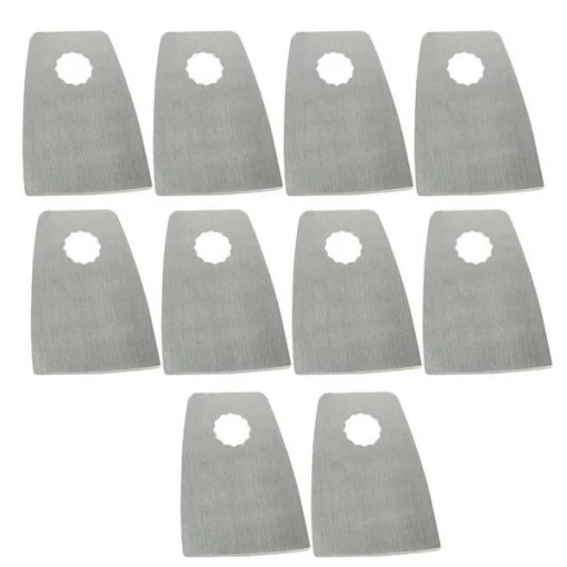 Versa Tool 52mm Flat Cut Stainless Steel Scraper, PK 10 1 52mm Flat Cut Stainless Steel Scraper, PK 10