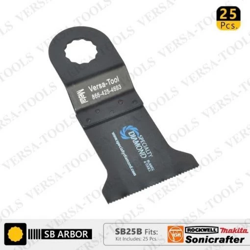 45mm Bi-Metal Multi-Tool Saw Blades, PK 25