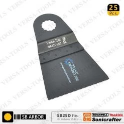 65mm HCS Multi-Tool Saw Blades, PK 25