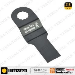 20mm Stainless Steel Multi-Tool Saw Blades, PK 25