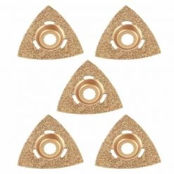 Versa Tool 80mm Triangular Carbide RASP, 8mm Offset Mount, PK 5