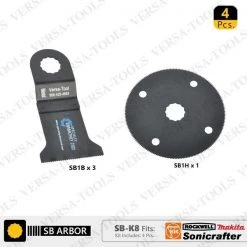 Versa Tool 4 PC Oscillating Saw Blade Set