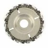 Superior Steel EZ Install 22 Tooth 4 Inch Fine Cut Angle Grinder Disc and Chain - 7/8 Inch Arbor