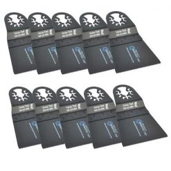 65mm HCS Wood Cutting Multi-Tool Saw Blades, PK 10