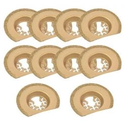 63mm Semi-Circular Carbide RASP, 8mm Offset Mount , PK 10