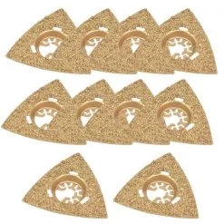 Versa Tool 80mm Triangular Carbide RASP, 8mm Offset Mount, PK 10