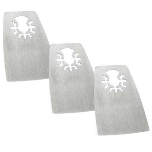 Versa Tool 52mm Flat Cut Stainless Steel Scraper, PK 3 1 52mm Flat Cut Stainless Steel Scraper, PK 3