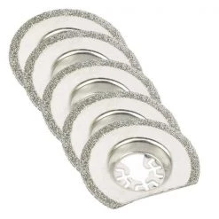 63mm Diamond Semi-Round Electroplated Blades, PK 5