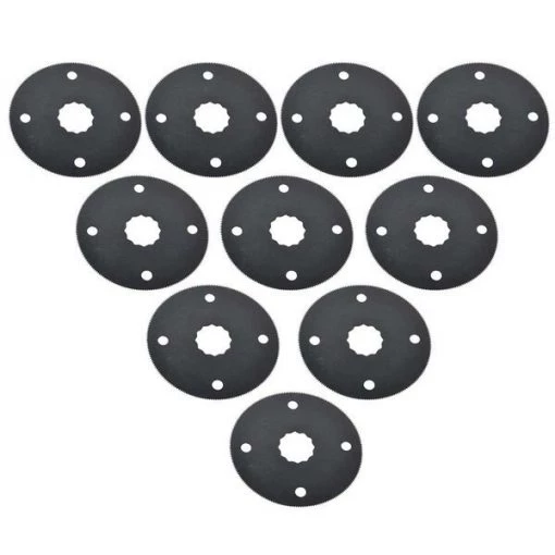 80mm HSS Circular Multi-Tool Saw Blades Fits Fein Supercut Oscillating Tools, PK 10