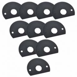 80mm HSS Semi-Circular Multi-Tool Saw Blades Fits Fein Supercut Oscillating Tools, PK 10