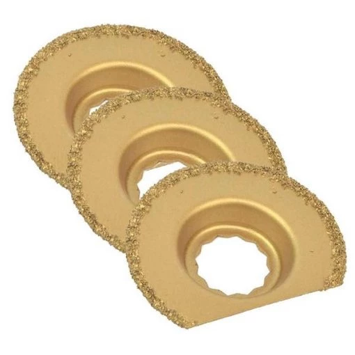 63mm Semi-Circular Carbide RASP, 8mm Offset Mount, PK 3