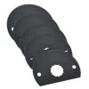 Versa Tool 80mm HSS Semi-Circular Multi-Tool Saw Blades, Fits Fein Supercut Oscillating Tools, PK 5