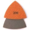 Specialty Diamond 200g Electroplated Triangular Diamond Polishing Pad for Oscillating Tools