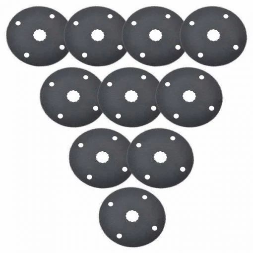 Versa Tool 80mm HSS Circular Multi-Tool Saw Blades, PK 10 1 80mm HSS Circular Multi-Tool Saw Blades, PK 10