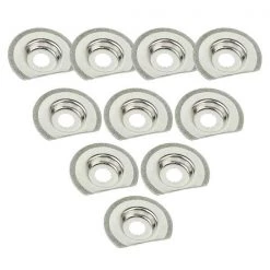 Versa Tool 63mm Semi Round Electroplated Diamond Grout Blade, 8mm Offset Mount, PK 10