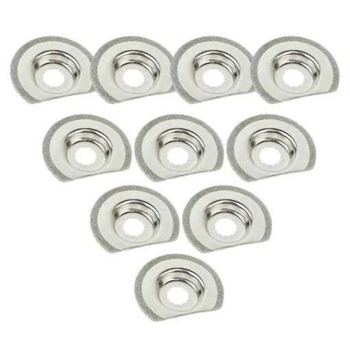 Versa Tool 63mm Semi Round Electroplated Diamond Grout Blade, 8mm Offset Mount, PK 10 1 63mm Semi Round Electroplated Diamond Grout Blade, 8mm Offset Mount, PK 10