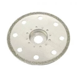 Versa Tool 100mm Full Round Electroplated Diamond Grout Blade, 10mm Offset Mount