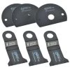 Versa Tool Nail Eater Bi-Metal Universal Oscillating Saw Blade Kit, PK 6