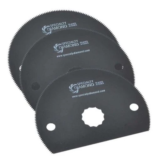 80mm HSS Semi-Circular Multi-Tool Saw, PK 3