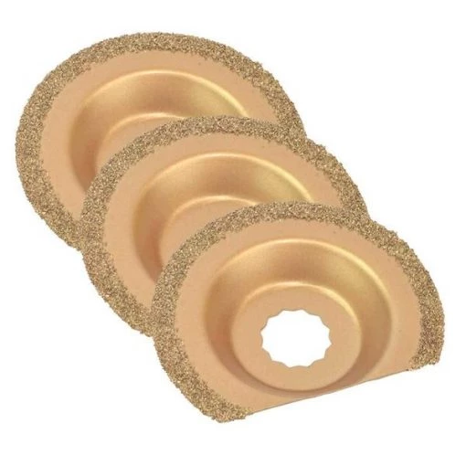 63mm Semi-Circular Carbide RASP, 8mm Offset Mount, PK 3